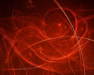 Preview wallpaper fractal, shroud, plexus, smoke, red