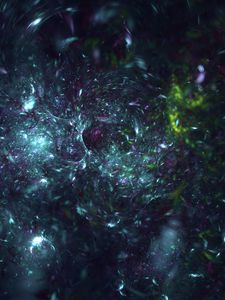Preview wallpaper fractal, sparks, glitter, abstraction