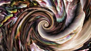 Preview wallpaper fractal, spiral, abstraction, colorful