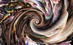 Preview wallpaper fractal, spiral, abstraction, colorful