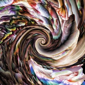 Preview wallpaper fractal, spiral, abstraction, colorful