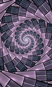 Preview wallpaper fractal, spiral, funnel, abstraction