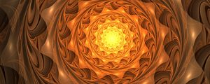 Preview wallpaper fractal, spiral, glow, twisted, abstraction