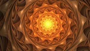 Preview wallpaper fractal, spiral, glow, twisted, abstraction