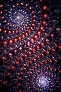 Preview wallpaper fractal, spiral, glow, abstraction