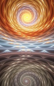 Preview wallpaper fractal, spiral, optical illusion, abstraction