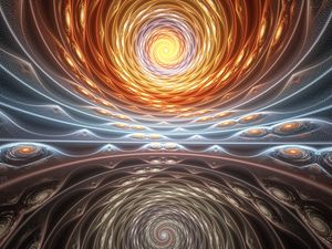 Preview wallpaper fractal, spiral, optical illusion, abstraction