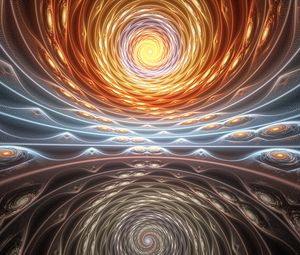Preview wallpaper fractal, spiral, optical illusion, abstraction