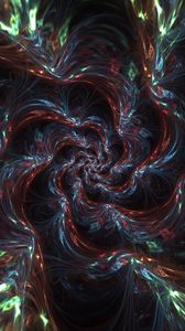 Preview wallpaper fractal, spiral, patterns, lines, wavy