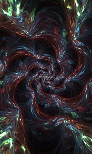 Preview wallpaper fractal, spiral, patterns, lines, wavy