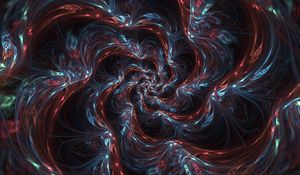 Preview wallpaper fractal, spiral, patterns, lines, wavy