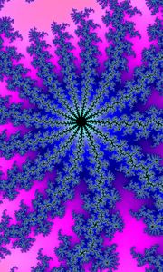 Preview wallpaper fractal, spiral, patterns, rotation