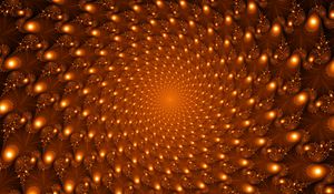 Preview wallpaper fractal, spiral, swirling, glow, abstraction