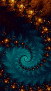 Preview wallpaper fractal, spiral, swirling, abstraction, pattern