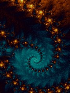 Preview wallpaper fractal, spiral, swirling, abstraction, pattern