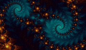 Preview wallpaper fractal, spiral, swirling, abstraction, pattern