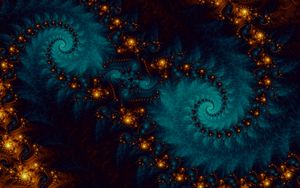 Preview wallpaper fractal, spiral, swirling, abstraction, pattern