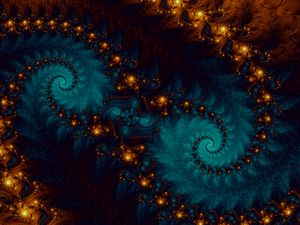 Preview wallpaper fractal, spiral, swirling, abstraction, pattern