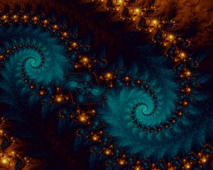 Preview wallpaper fractal, spiral, swirling, abstraction, pattern
