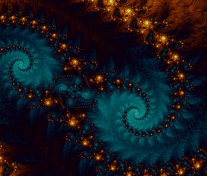 Preview wallpaper fractal, spiral, swirling, abstraction, pattern