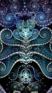 Preview wallpaper fractal, spirals, pattern, abstraction