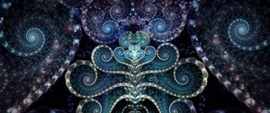 Preview wallpaper fractal, spirals, pattern, abstraction