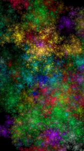 Preview wallpaper fractal, spots, chaos, colorful, abstraction