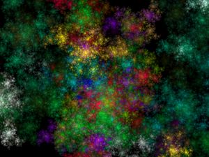 Preview wallpaper fractal, spots, chaos, colorful, abstraction