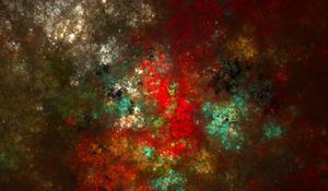 Preview wallpaper fractal, spots, colorful, texture, abstraction