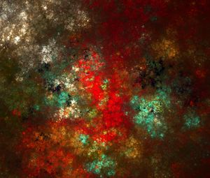 Preview wallpaper fractal, spots, colorful, texture, abstraction