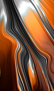 Preview wallpaper fractal, stripes, bends, lines