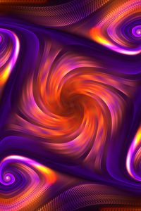 Preview wallpaper fractal, swirling, blur, colorful, abstraction