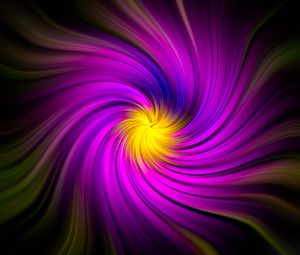 Preview wallpaper fractal, swirling, rotation, purple, abstraction