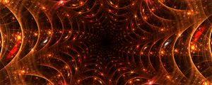 Preview wallpaper fractal, swirling, sparkles, abstraction