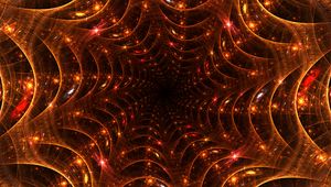 Preview wallpaper fractal, swirling, sparkles, abstraction