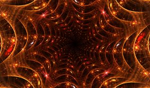 Preview wallpaper fractal, swirling, sparkles, abstraction