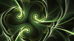 Preview wallpaper fractal, swirling, spirals, glow, abstraction