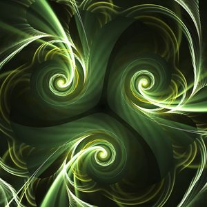 Preview wallpaper fractal, swirling, spirals, glow, abstraction