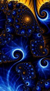 Preview wallpaper fractal, swirls, patterns, lines