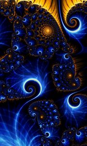 Preview wallpaper fractal, swirls, patterns, lines