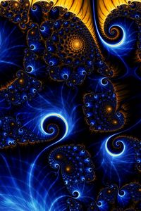 Preview wallpaper fractal, swirls, patterns, lines