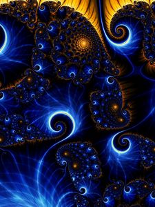 Preview wallpaper fractal, swirls, patterns, lines