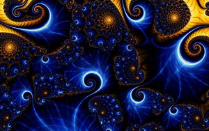 Preview wallpaper fractal, swirls, patterns, lines