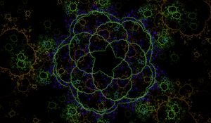 Preview wallpaper fractal, tangled, abstraction, pattern, digital