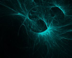 Preview wallpaper fractal, tangled, energy, glow, abstraction