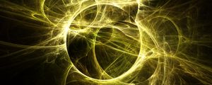 Preview wallpaper fractal, tangled, glow, bright, abstraction