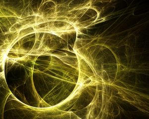 Preview wallpaper fractal, tangled, glow, bright, abstraction