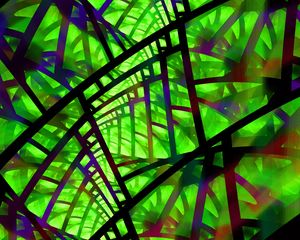 Preview wallpaper fractal, tangled, lines, net, abstraction