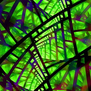 Preview wallpaper fractal, tangled, lines, net, abstraction