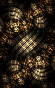 Preview wallpaper fractal, tangled, pattern, glare, abstraction